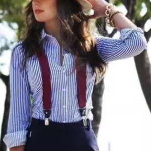 NWT Jones New York Oxford Button Down work shirt size Medium